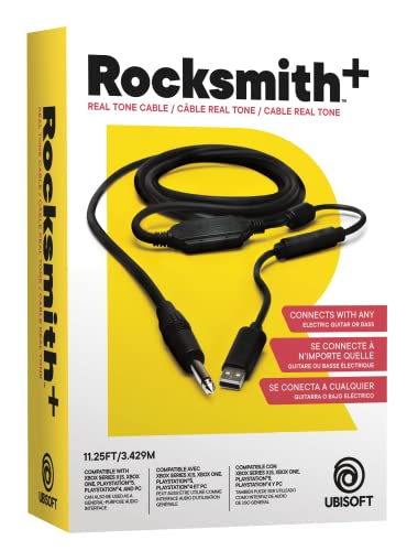 Rocksmith+ Kabel | Real Tone Cable (kompatibel mit PC, Xbox, PlayStation 4 und PlayStation 5)