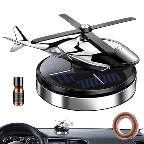 Solar für Auto - Solar Enervice Aromatherapter, langfristiger natürlicher Duft | Ätherischer Öldiffusor, entspannender Hubschrauber, der in jeglicher Gelassenheit Fahren kann