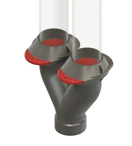 Blastgate Staubsauger Schieber Magnetverschluss Varianten 2er und 3er Verteiler Zubehör System DN50 Angebot (2er Set mit Verteiler)