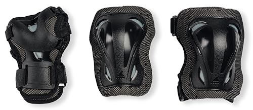Rollerblade Unisex – Erwachsene Skate Gear 3 Beschützer, Black, XS