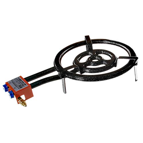 Garcima Outdoor-Paella-Gasbrenner, 400 mm + Gas