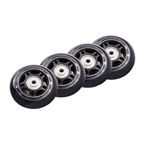 Haslbeck 4 StüCke Roll Schuhe Nicht Blinkendes Rad Skate Rad 70X 24Mm Lager Skate ZubehöR Rutschfest