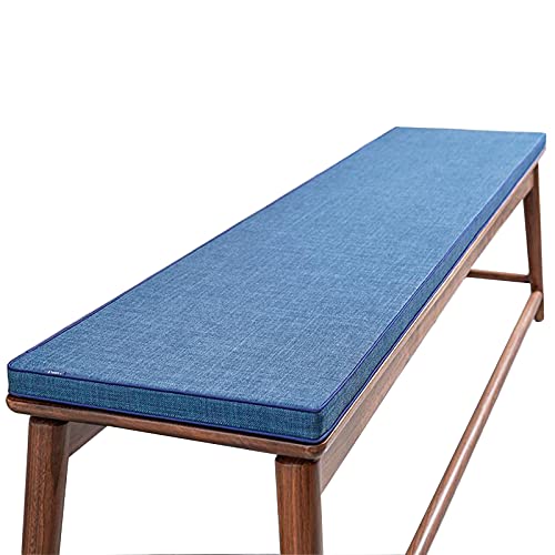 Outdoor Indoor Holzbankkissen für 2 3 4 Sitze 100 200 cm Gartenmöbel Schaukel Terrasse Blau 30 x 120 cm Bequem & Langlebig Perfekt für Entspannung