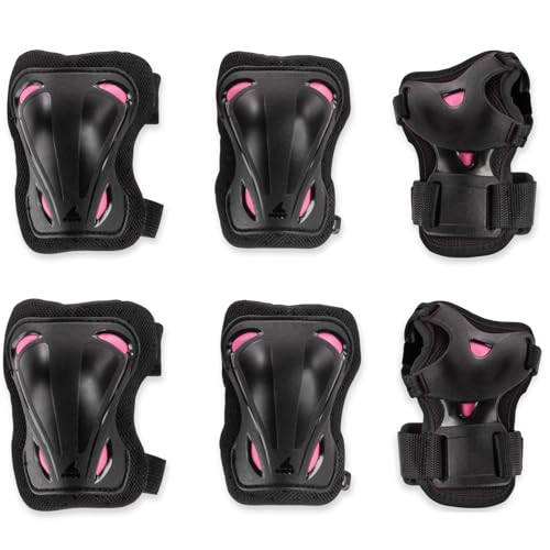 Rollerblade Skate Gear 3 Beschützer Black/Raspberry M