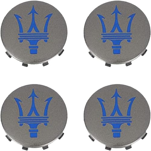 Nabendeckel für Maserati GranTurismo 2007-2019,wasserdicht Radnabenkappen, Felgenkappen,Felgendeckel,Nabenkappen,Radnaben-Mittelabdeckungen,D