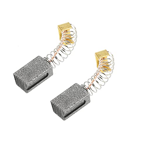 PATIKIL 2 Stück Kohlebürsten 12x8x6mm für Elektromotor Elektrowerkzeug Winkelschleifer Tischsäge Ersatz Reparatur