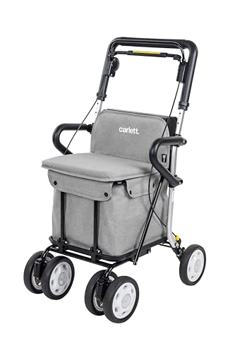 Carlett - Armlehne für Einkaufswagen | Einfache Installation | Zusätzliche Unterstützung beim Aufstehen oder Hinsetzen | Kompatibel mit Comfort-Modell | Langlebige Materialien