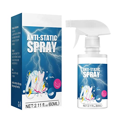 Antistatik Spray - Nobite kleidung Anti Static Spray - Antistatik Spray Kleidungs & Textilien Geeignet | Antistatik Entferner für Kleidung | Reduziert Statische Aufladung | Kein Störender Geruch