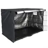 Abdeckung für Hundekäfig aus Oxford-Stoff, passend für Käfige in Standardgröße (61 cm)