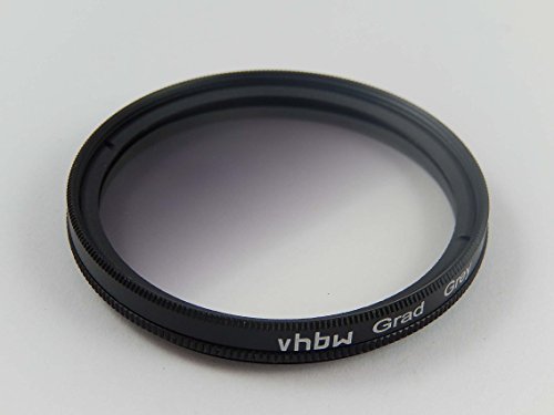 vhbw Universal Farb-Verlaufsfilter kompatibel mit Kamera Objektiven mit 67mm Filtergewinde - Gradationsfilter, Grau