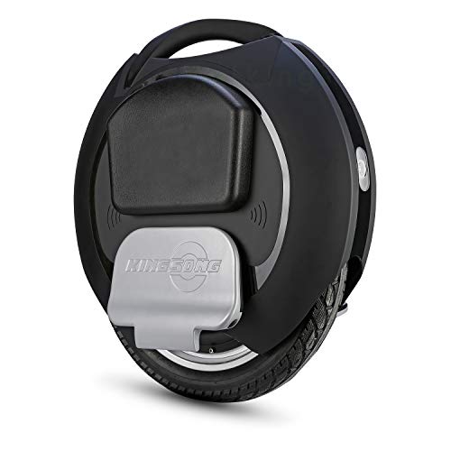 KINGSONG Elektrisches Gyrorad KS-16S, Erwachsene, Schwarz, 1200W Motor, Reichweite bis zu 75km, Gedrosselt auf 35km/h, Aufblasbarer 18" Reifen, Lautsprecher und Bluetooth