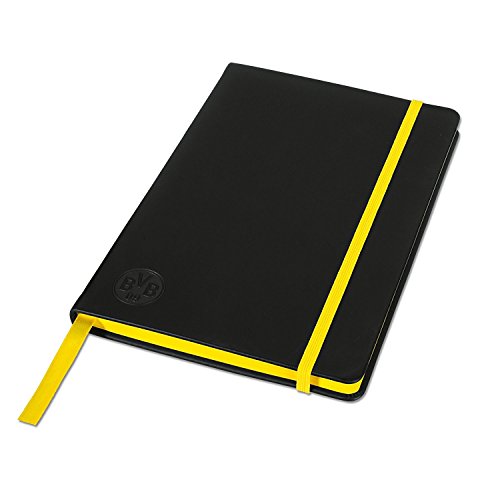 Notizbuch Borussia Dortmund BVB 09 + gratis Aufkleber gratis Sticker "Dortmund forever",, Notebook, Buch, Book,