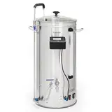 Klarstein Bierbrauset zum Selber Brauen, Edelstahl-Bierbrauset, 45L Bierbrauanlage, Maischekessel Beer Brewing Kit für Anfänger, App-Steuerung, Auto-Modus, Zirkulation Pumpe, 3300W Bier Braukessel