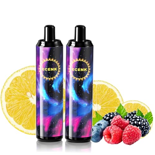 2 Stück - E Vape ohne Nikotin,2x Bis zu 5600 Puffs Verschiedene Super Sorten 2er/pack 0mg Vape-Heater E Zigarette