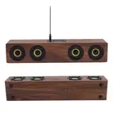 BT-Lautsprecher, Computer-Soundbar mit HiFi-Surround-Sound, kabelloses Heimkino-System für TV/Gaming, 20 W Tiefbass MDF-Resonanz, USB/AUX/TF-Kartenwiedergabe, TWS-Pairing