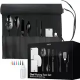 mikamax - mm - Chef's Plating Tool Set - Kueche Chef kochutensilien - Kulinarische beschichtungsset - Plating kit