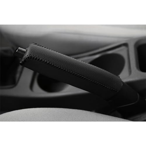 JxbJQQ Automobilhändler-Schutzabdeckung für Fo-rd Focus 5-Door Hatchback/Focus Combi 2005-2025, Anti-Slip-Handbremshebelabdeckung,Black