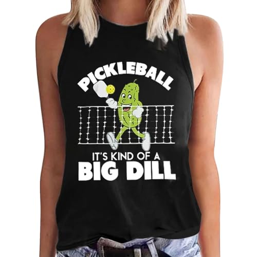 Leichtes Damen-Tank-Top, Basic-Mieder, lustiges Paddleball-Unterhemd, Baumwolle, Pyjama-Shorts für Damen, Schwarz , L