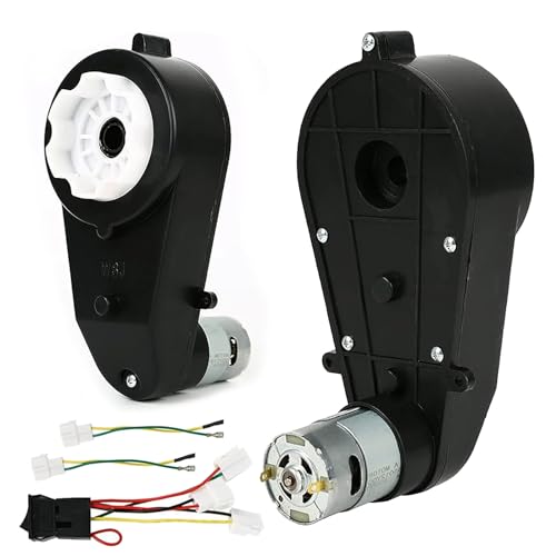 2 Stück Elektromotor, 12V 40000RPM RS550 Elektromotor für Kinderauto Elektro Motor Kinder Auto Ersatzteile