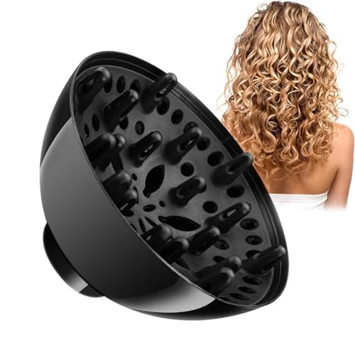 Universal Haardiffusor Haartrockner Diffusor Aufsatz, Diffuser Haare Locken,Diffuser Föhn Aufsatz,Diffusor Aufsatz Föhn,Universal-Haar-Diffusor Passend für Föhns Für lockiges Haar