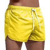 Generisch Badeshorts Herren XXL lang Badeshorts Herren schwarz gr. 46 Boxershorts Herren 10 Pack XXXL Baumwolle schwarz Wettkampf-Jammer für Herren 164 badeslip Herren mit Push up