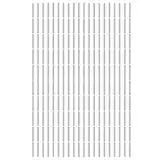 sourcing map 200 Stück 1 mm x 12 mm Dübelstifte, 304 Edelstahl, zylindrische Regale, Stützstifte, Regalbefestigungselemente für Bücherregale, Schränke, Möbelkomponenten (GB119), Silber