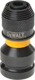 DEWALT Adapter Schlagschrauber 1/2 auf 1/4, Gelb/ Schwarz, 5.1 cm