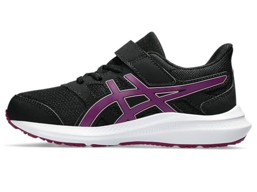 ASICS JOLT 4 PS Sneaker, Black/BlackBerry, 34.5 EU