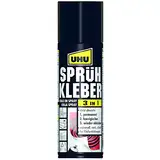 Uhu 48900 - Sprühkleber 3 in 1 Permanent - Korrigierbar - Wieder Ablösbar 200 ml