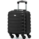 Flight Knight Leichte 4-Rad-abs-hartschalenkoffer Handgepack, Zugelassen Fur Uber 100 Fluggesellschaften, Einschließlich Easyjet & Maximale Große Fur Vueling & Wizz Air 40x30x20cm