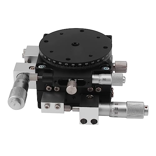 Manueller linearer Positionierungstisch XYR 3-Achsen-Mikrometer-einstellbares Lager-Tuning-Plattform-Schiebetisch