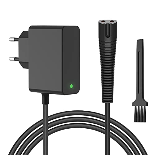 12V Ladekabel für Braun Rasierer Series 9 8 7 6 5 3 1 & Silk-epil 9 7 5 Adapter Netzeil Typ 492 5544 5542 Ladegerät Auflade Kabel für Braun S1 S5 S6 S7 S8 S9 Netzkabel Trimmer Shaver Charger