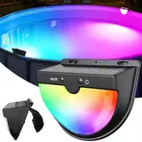 DeeprBetter 2025 Verbessert Poolbeleuchtung Solar, Farbwechsel LED Pool Beleuchtung mit 10 Lichtmodi, IP68 Wasserdicht Solar Pool Lichter & Teichbeleuchtung, Poollampe Schwimmlichter solar für Garten