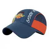 Kinder Basecap Schirmmütze Schnelltrocknend Mesh Kappe Baseball Cap Sonnenhut Junge Mädchen Basketball Sportkappe Einstellbar Baseballmütze Bestickte Sommerhut