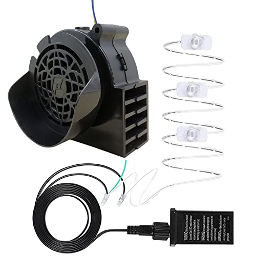 12V 0,5A Ventilator-Gebläsemotor mit 3 LEDs Lig, für aufblasbare Gartendekoration