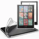 CoBak Clear Durchsichtige Hülle für 7 Zoll 2024 Kindle Paperwhite 12th Gen und Kindle Colorsoft Signature Edition - Leichte Kratzfeste Weich