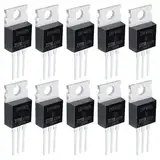 Innfeeltech 10 Stück MOSFET Transistoren IRF4905 74A 55V Feldeffektröhren P-Kanal To-220 Power MOSFET Feldeffekttransistor Gleichrichter