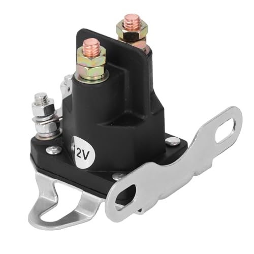 Kleiner Starterrelais Elektromagnetischer Relais Magnetschalter für Grasmäher ATV Schneemobil -Gartentraktor 12V 100a