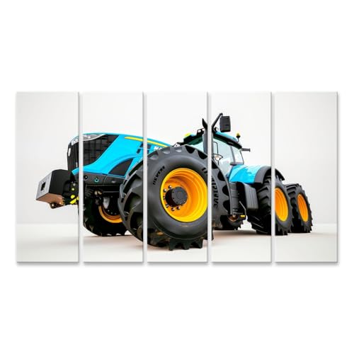 islandburner Prime Bild auf Leinwand Modernes futuristisches Traktordesign für Wohnzimmer Technik-Enthusiasten Technikladen Bilder Wandbilder Poster