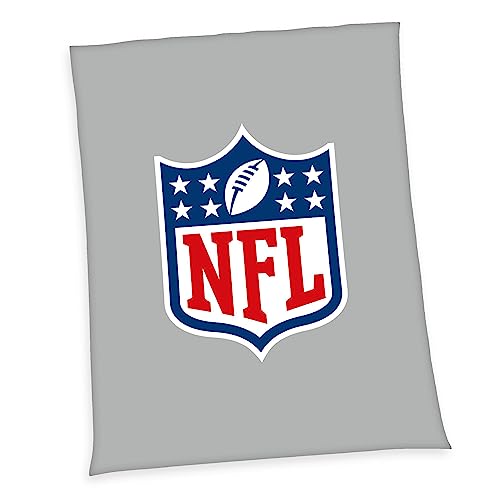 Herding Wellsoft-Flauschdecke NFL, 150 x 200 cm, Polyester, Twin