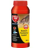 PROTECT HOME Rodicum Ratten Portionsköder, vorportionierte Rattenköder, 500 g Dose