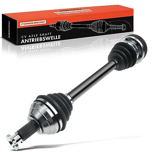 Frankberg Antriebswelle Achswelle Ohne ABS-Ring Vorderachse Links Kompatibel mit Polo 9N Fabia II 542 Room.ster 5J Ibiza III 6L1 Cordoba 6L2 Fox 5Z1 5Z3 5Z4 Replace# 191407271A