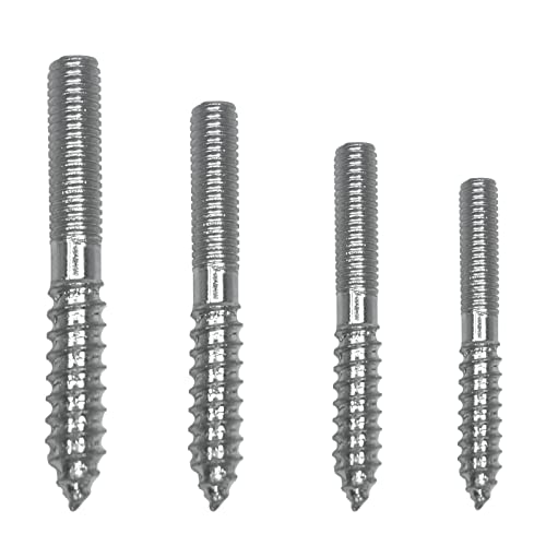 Stockschrauben - Stahl verzinkt - Gewindestifte mit TX (M6 x 50 mm, 10)