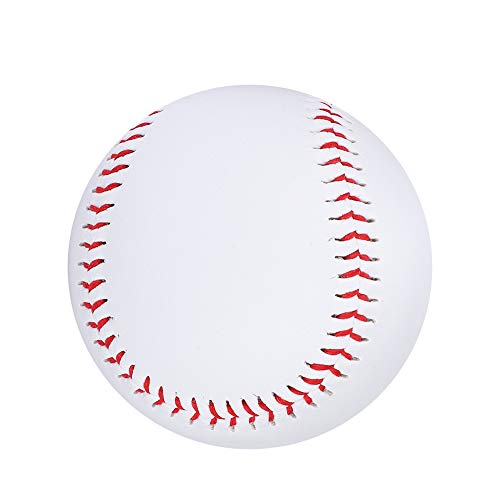 Lsaardth Baseball Softball, 7,2cm Training Baseball Ball Kuhhaut Sport Baseball Softbälle Basebälle Weicher Ball Praxis Soft Ball Für Kinder Teenager Spieler Trainingsspiel