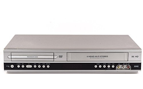 Philips DVP 3055 V DVD-Player und Videorekorder Kombination silber