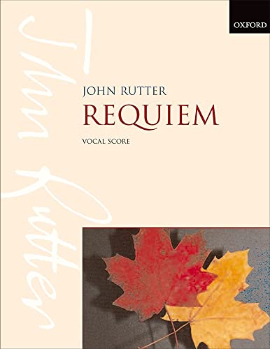 Requiem, für Sopran, gemischten Chor und kleines Orchester, Chorpartitur: Vocal score