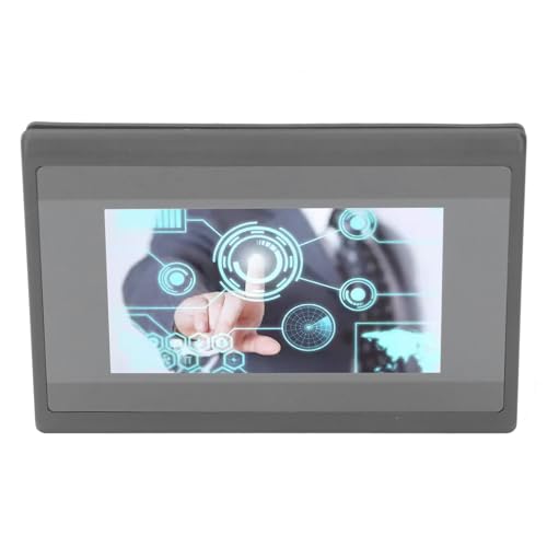 SPS-Touchscreen, 4,3-Zoll-TFT-LCD-Display, Hohe Touch-Genauigkeit, Einfache Installation, Kompatibel mit FX3U 20 40 48MRT DC24V 1A