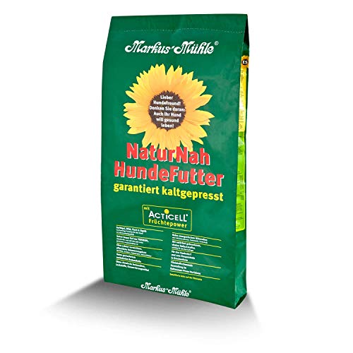 Markus Mühle NaturNah Hundefutter -garantiert kaltgepresst- mehr als 6 Monate haltbar (1x15kg Sack)