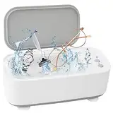 SOARFLY 500ML Ultraschallreinigungsgerät, 48000Hz Ultraschallreinigungsgerät Brille Mit 3 Zeitfunktionen, Ultraschall Brillenreinigungsgerät für Uhren, Gläser, Ringe