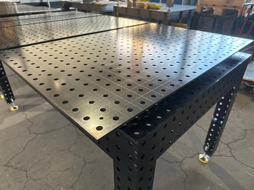Schweißtisch Werktisch Lochtisch Werkbank Lochplatte 6mm - 800x600mm PREMIUMSTAHL